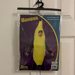 Kids Banana Costume - Yellow